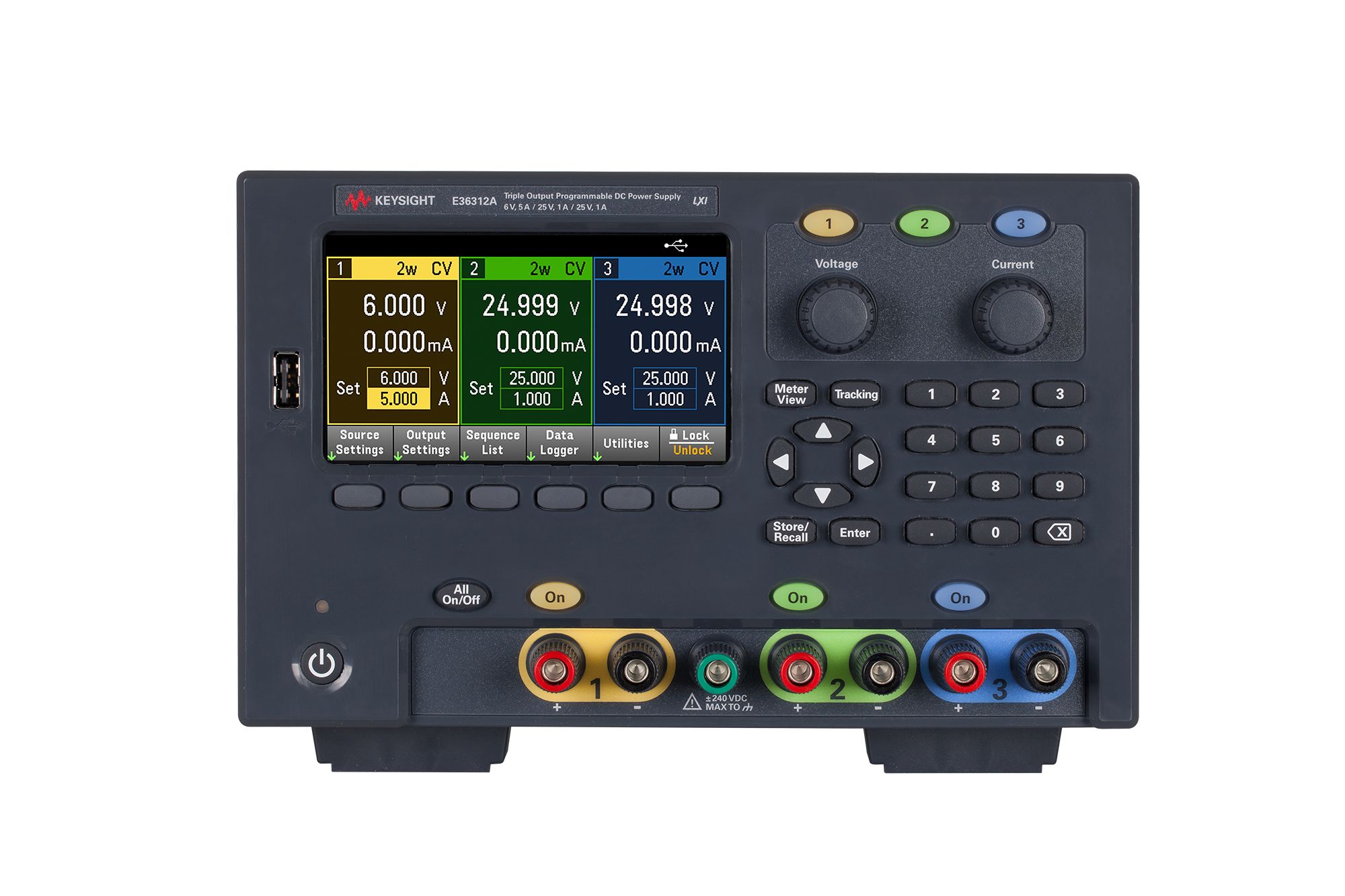 Keysight Technologies (formerly Agilent) E36312A | 6V/5A and 2 x 