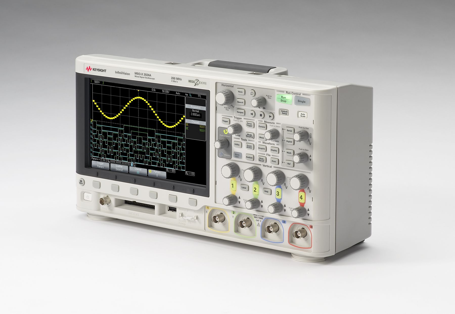 Keysight Technologies (formerly Agilent) DSOX2024A | 200MHz 4Ch