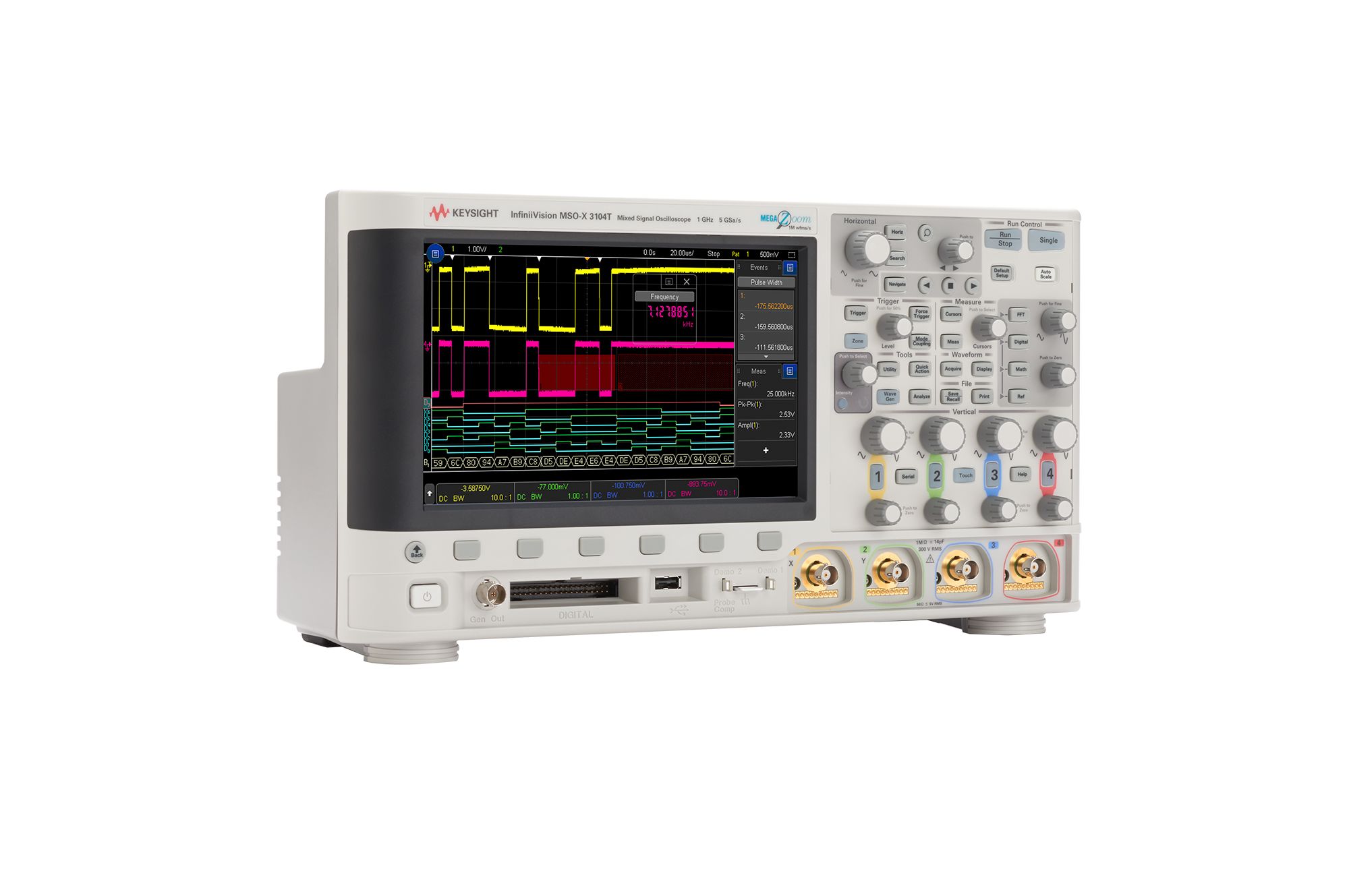 Keysight Technologies MSOX3104T | 1GHz 4CH Mixed Signal