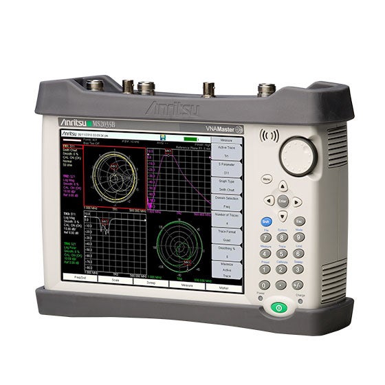Anritsu MS2034B | VNA Master, 2-port, 1-path, 500 kHz - 4 GHz, +