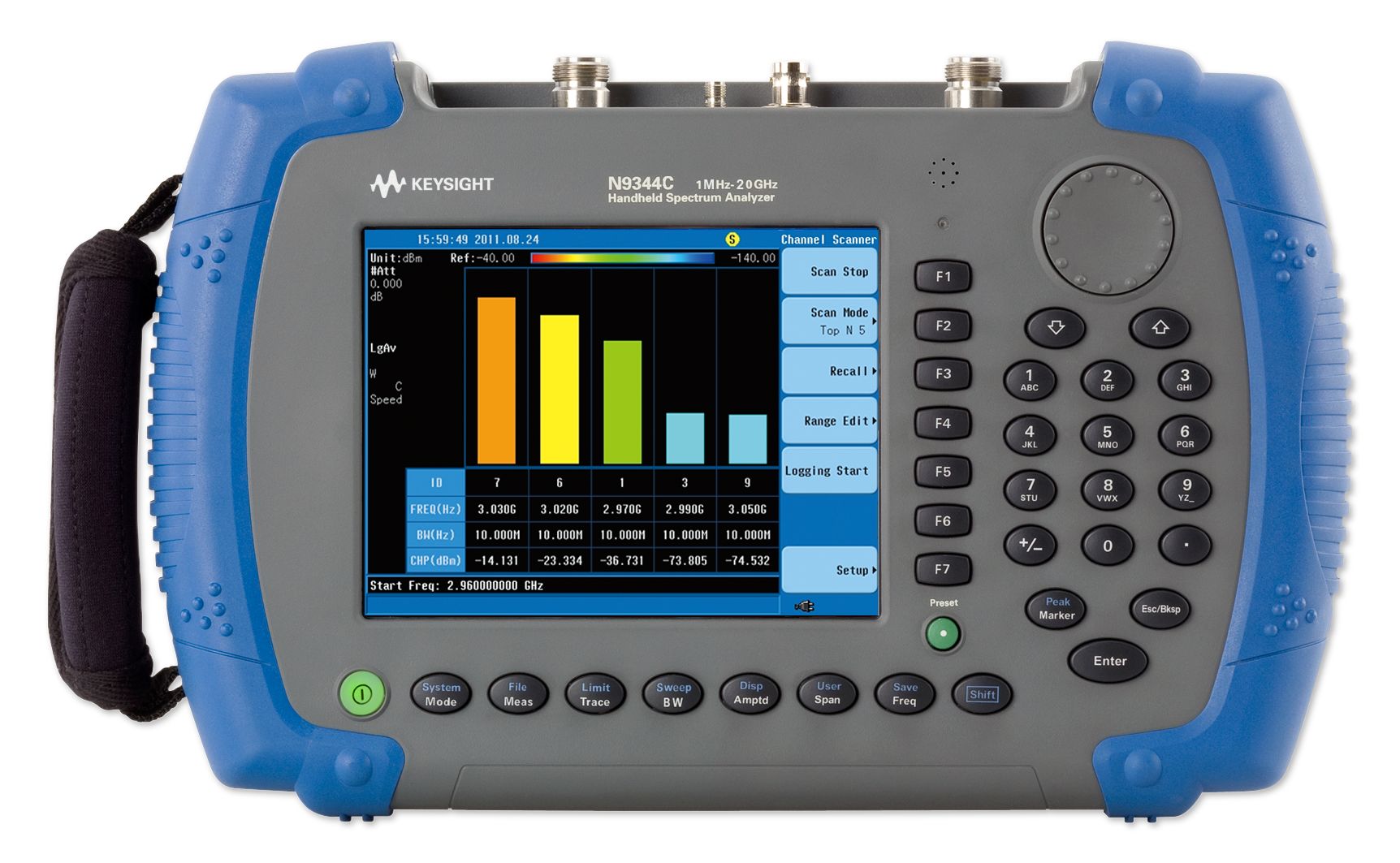 Keysight Technologies (formerly Agilent) N9344C | 1MHz-20GHz