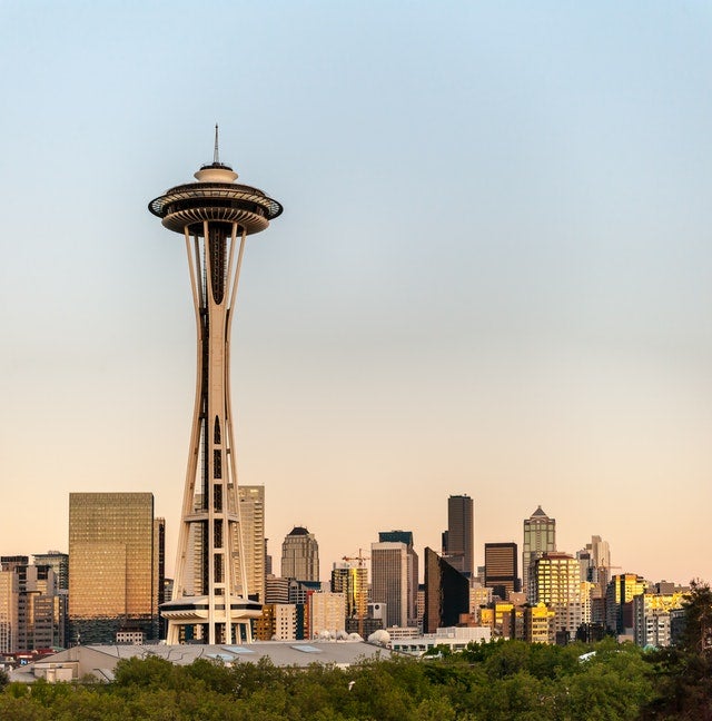 Image of Seattle Downtown and the Space Needle