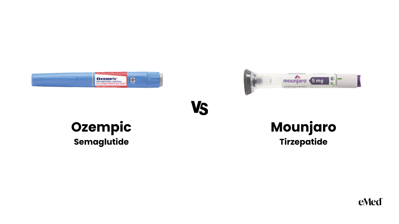 Ozempic vs. Mounjaro: Side Effects, Costs, and Effectiveness | eMed UK