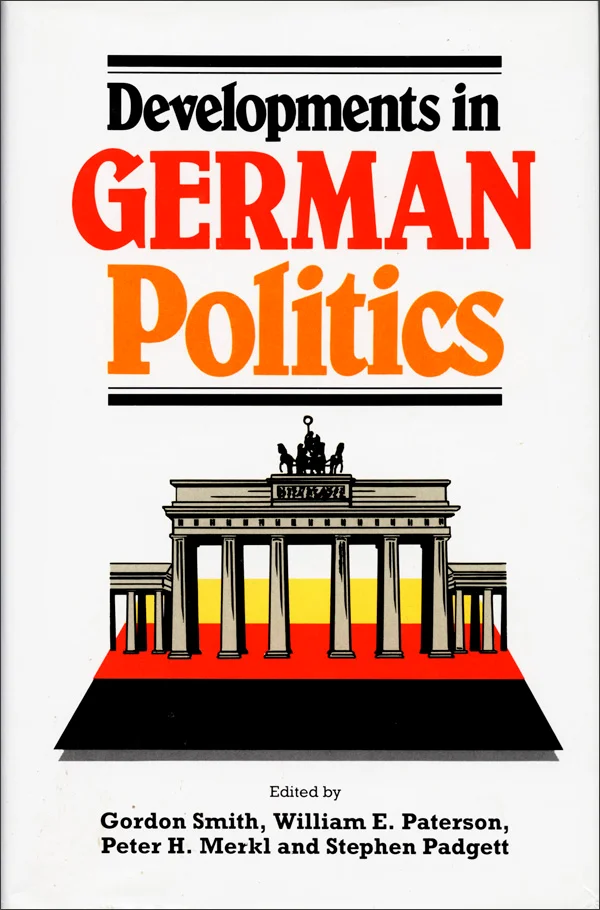 Developments in German Politics 3 cover image