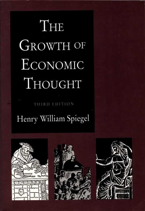 The Growth of Economic Thought, 3rd ed. cover image