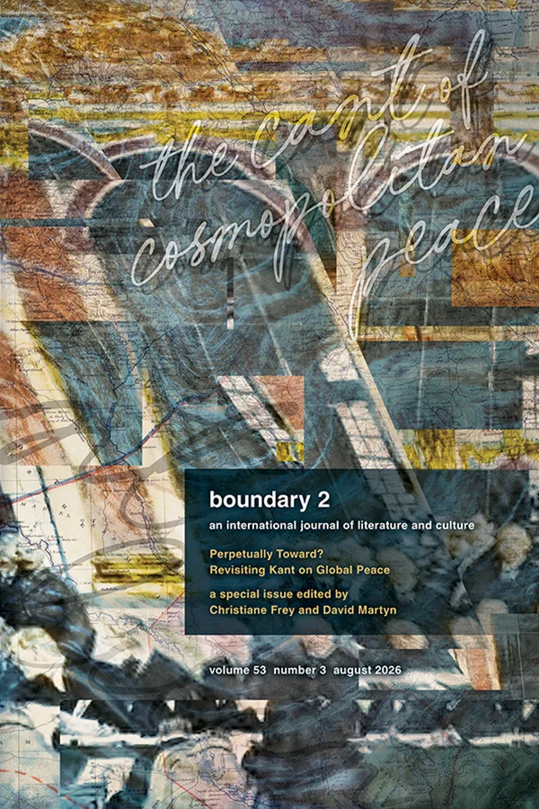 boundary 2 cover image
