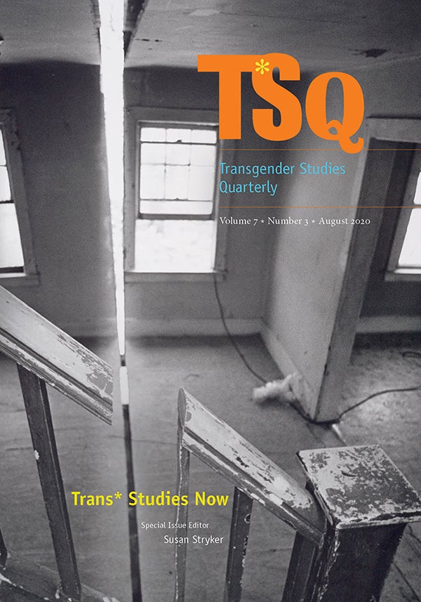 Trans∗ Studies Now