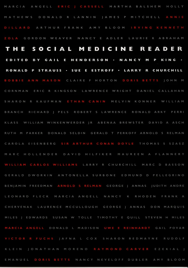 The Social Medicine Reader cover image