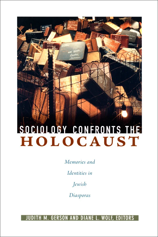 Sociology Confronts the Holocaust cover image