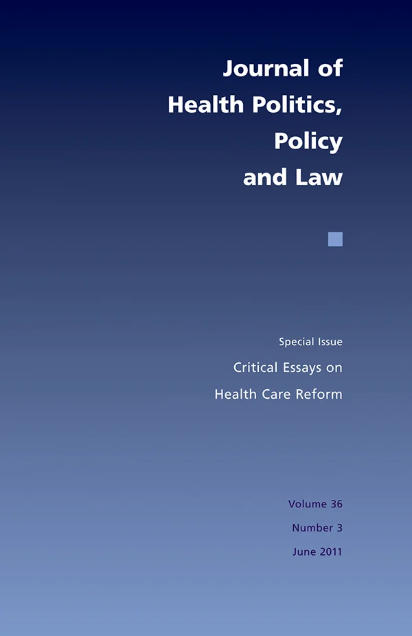 JHP 36:3 cover image