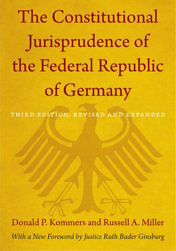 The Constitutional Jurisprudence of the Federal Republic of Germany cover image