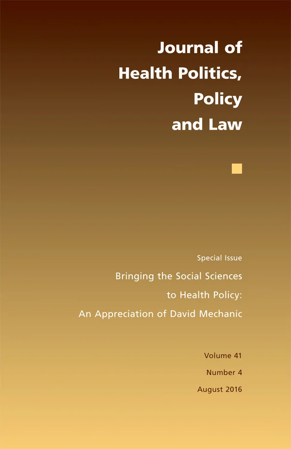 JHP 41:4 cover image