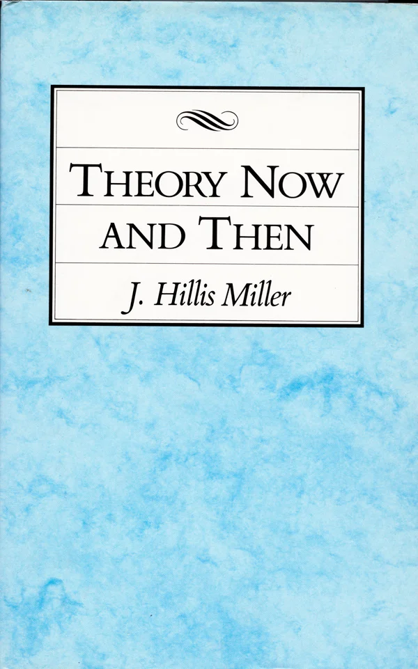 Theory Now and Then cover image