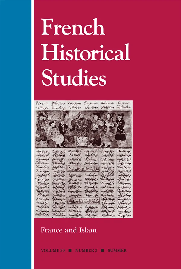 FHS 30:3 cover image