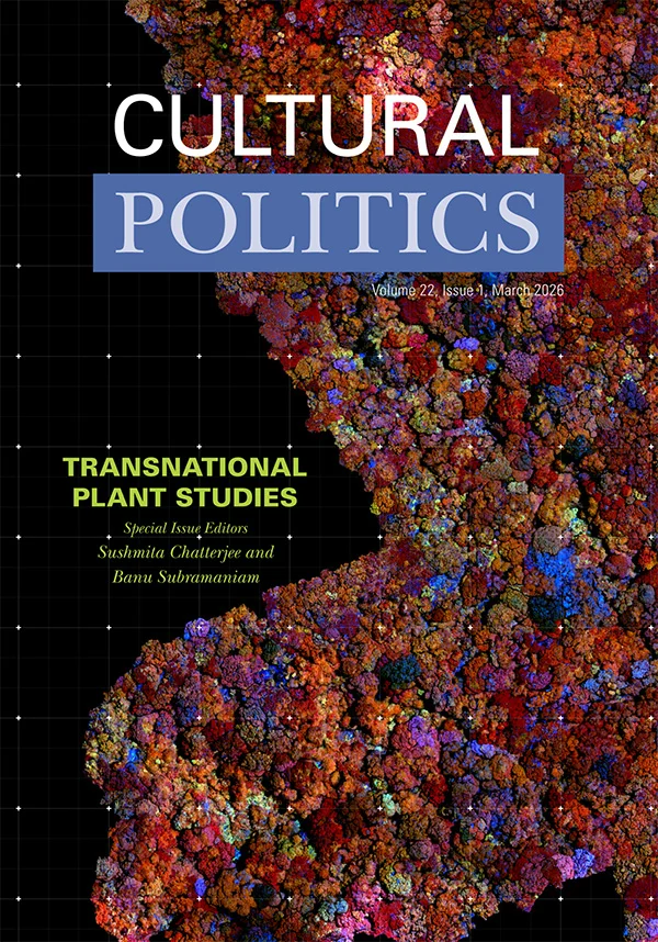 Cultural Politics cover image
