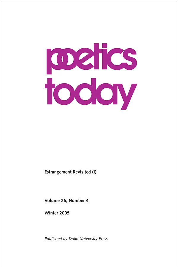 POE 26:4 cover image