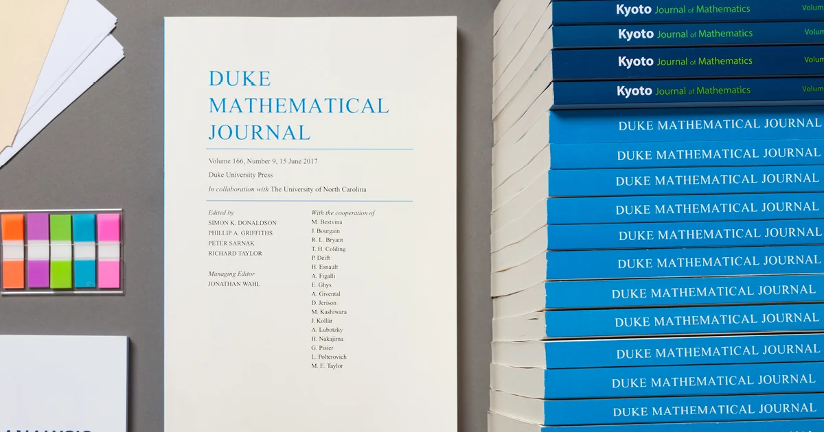 Duke Mathematical Journal and DMJ 100