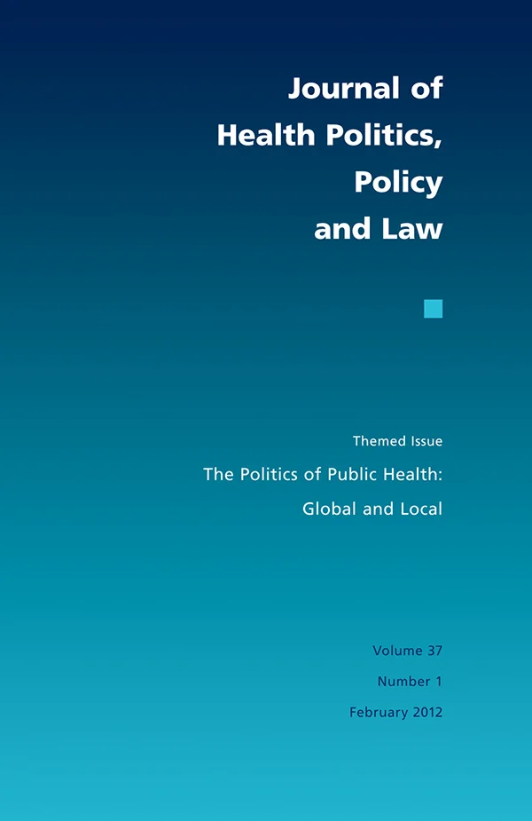 JHP 37:1 cover image