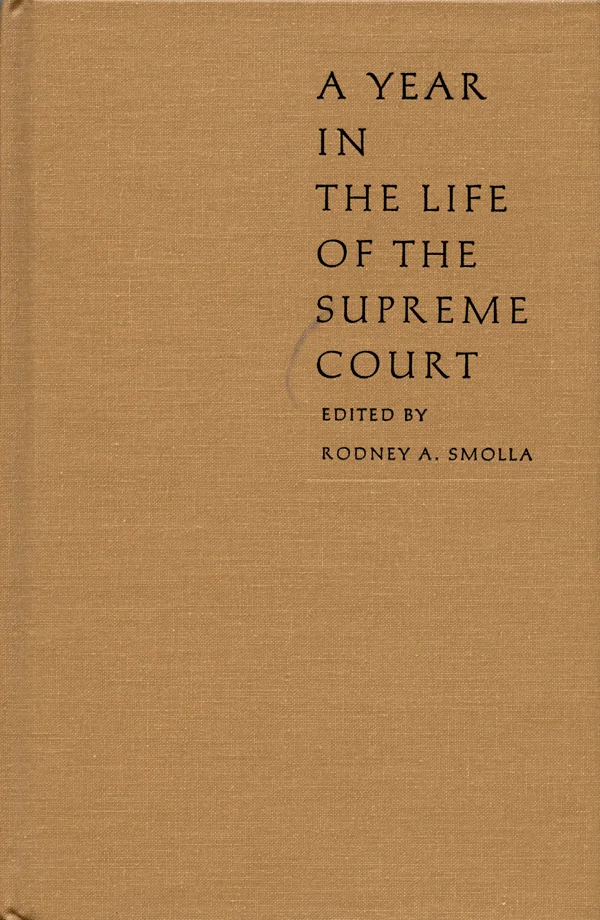 A Year in the Life of the Supreme Court cover image