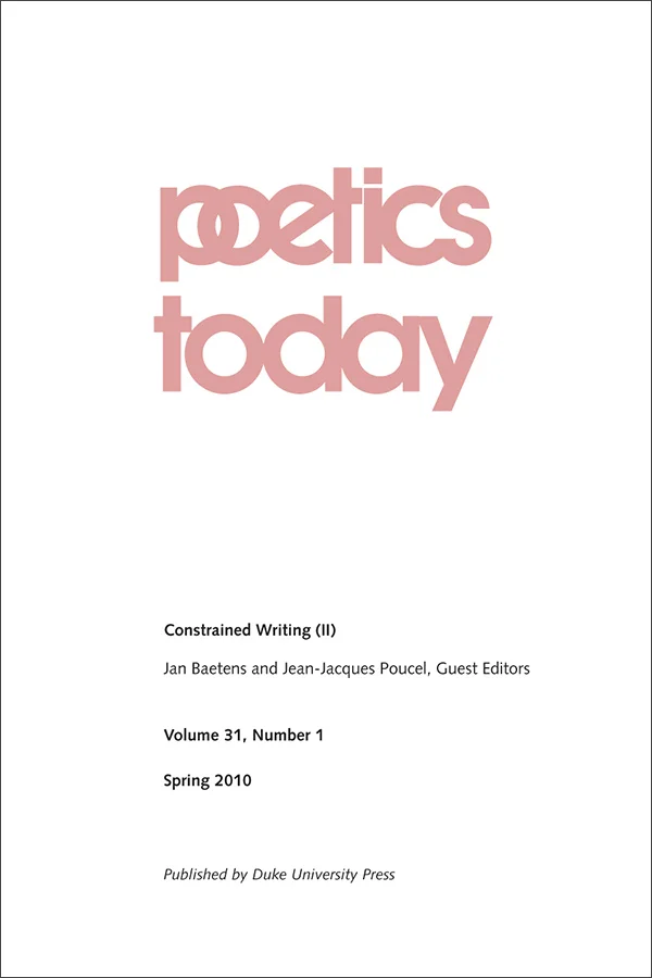 POE 31:1 cover image