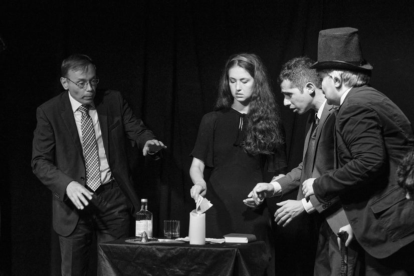 A smell like ... like burning.