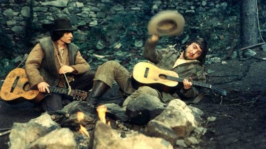 A still from the movie Balada pro banditu.