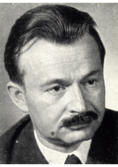 A portrait of Alfréd Radok.