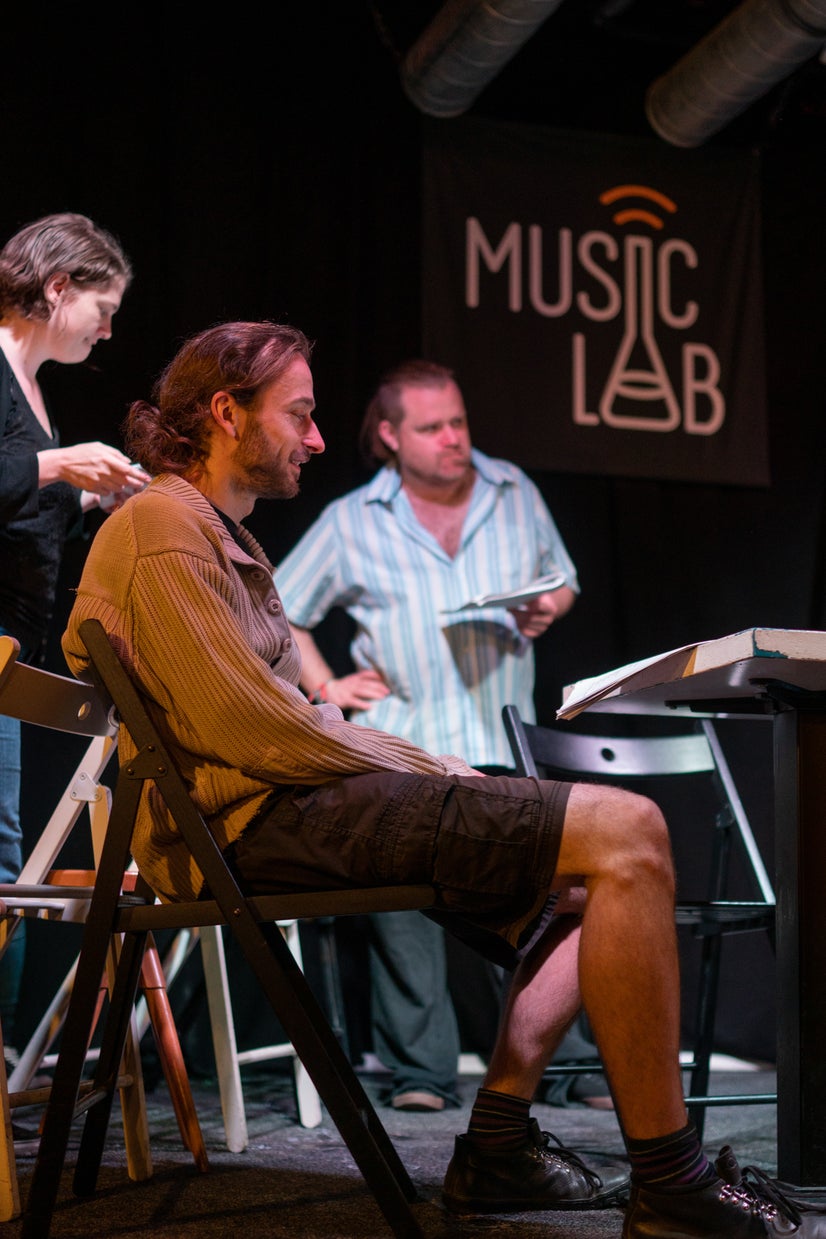 Slávek and Jenda ask for a shot of rum.