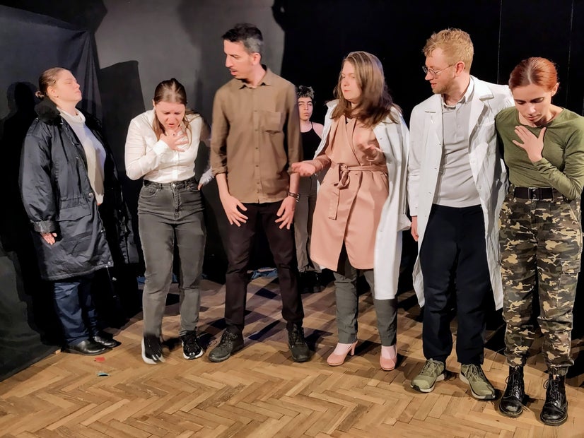 Coming face to face with disease can sometimes be hard to stomach. People try not to vomit after leaving the room with the lepers.