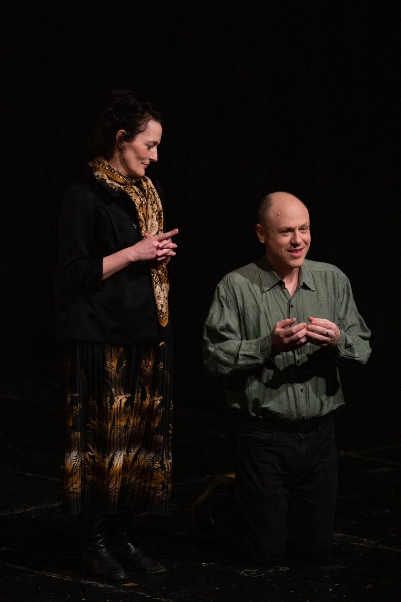 Hruza gets an ice cream sandwich from his teacher