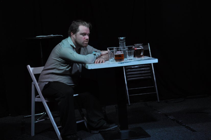 The Brewmaster wakes up from a drunken haze.