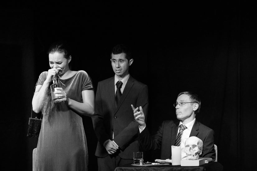 The witness is drunk.