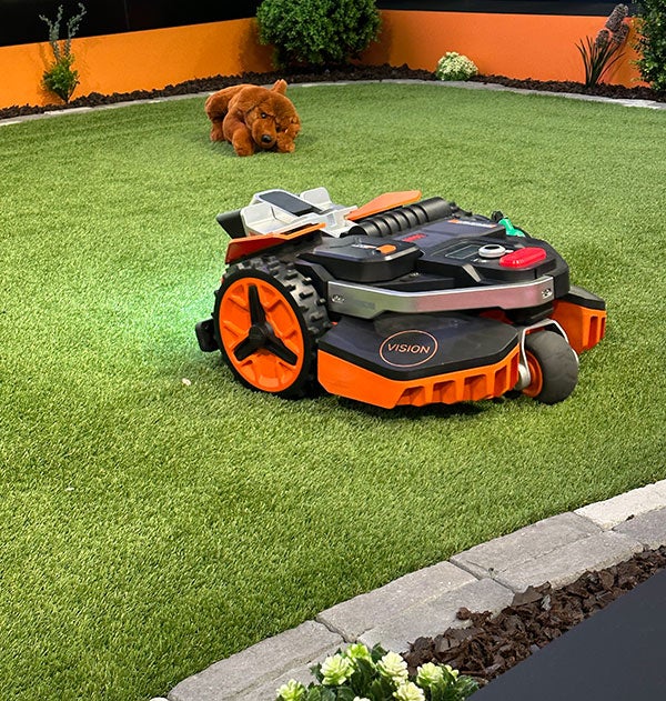 self-propelled lawn mower