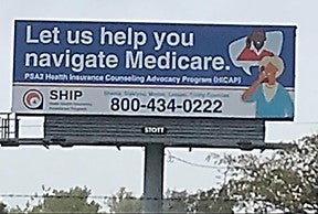 California billboard advertising help with Medicaee