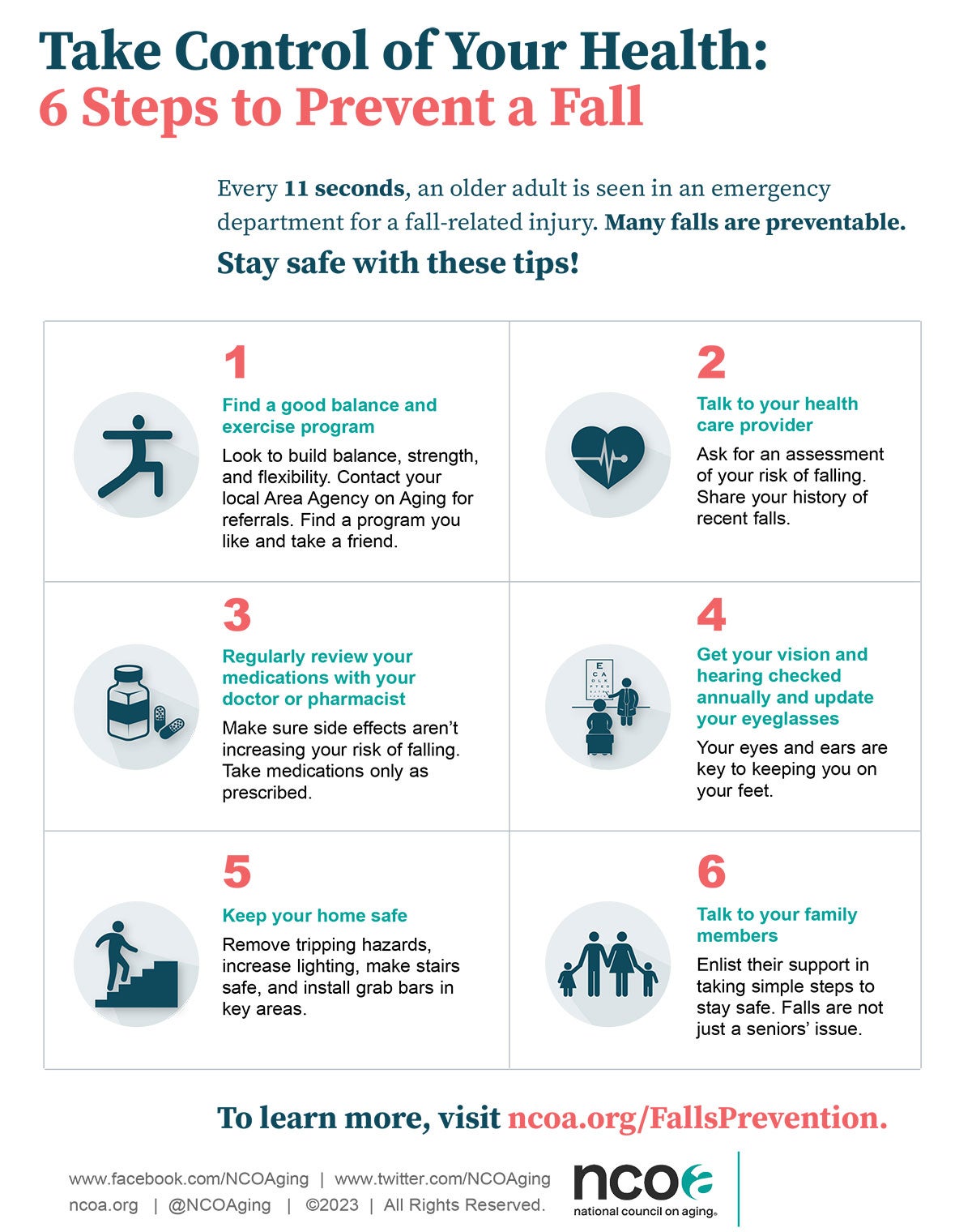 6 Steps to Prevent a Fall