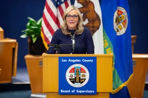 District 5 – Supervisor Kathryn Barger May 6, 2020 - Coronavirus press conference. Photo by Diandra Jay / Board of Supervisors
