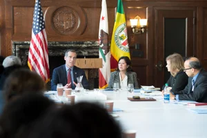 District 1 – Supervisor Hilda L. Solis June 28, 2018 – Roundtable Discussion on Immigration. Photo by Bryan Chan / Board of Supervisors