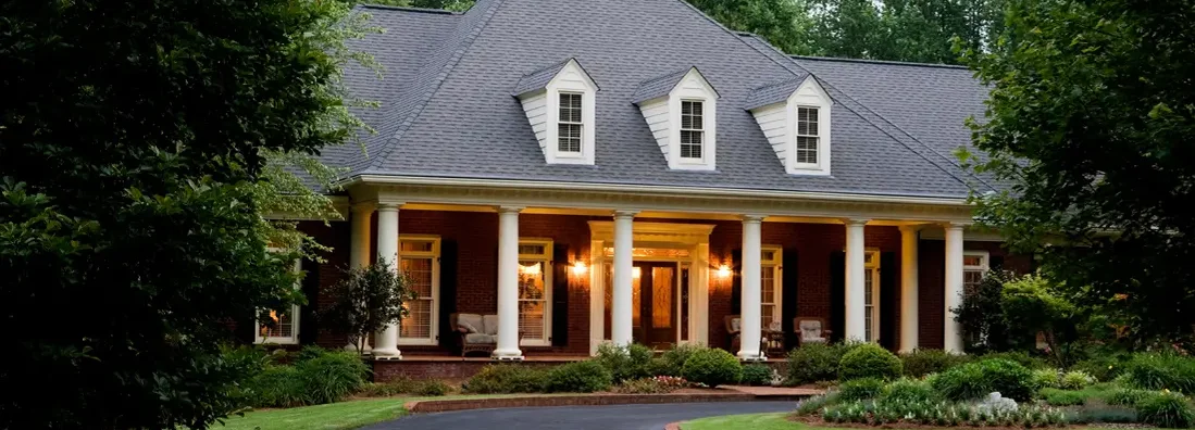 Elegant House Illuminated. How to Find the Best Homeowners Insurance in Ellicott City, Maryland.