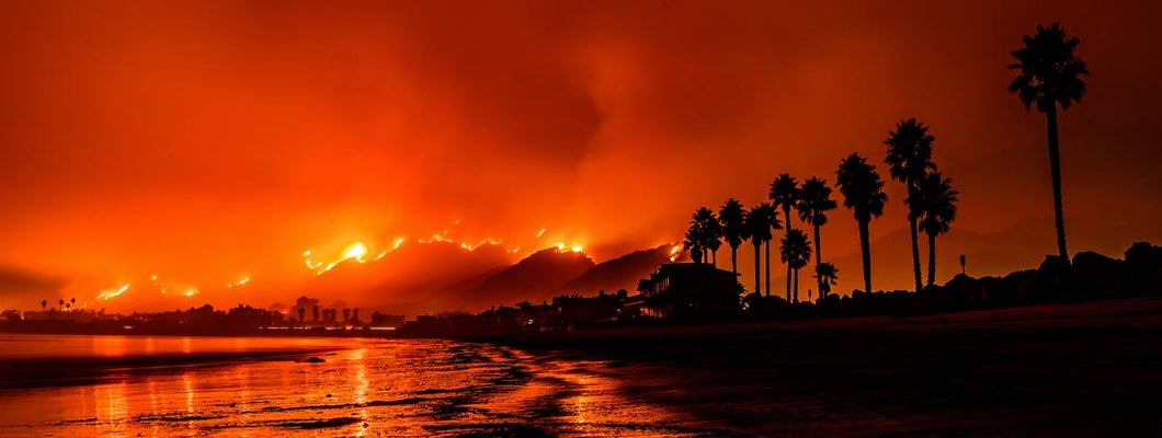 Tomas Fire Santa Barbara, California