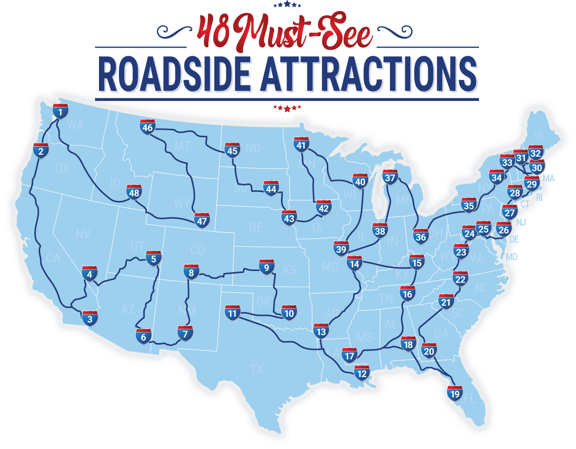 the best places to visit when going on a road trip