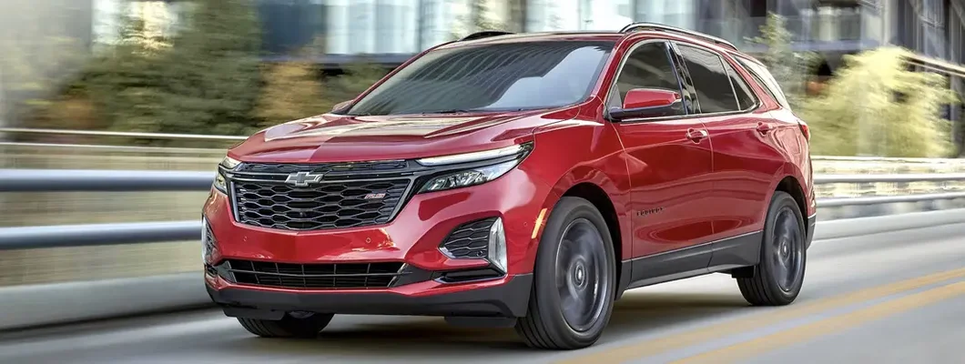 Red 2024 Chevy Equinox. Find Chevy Insurance.