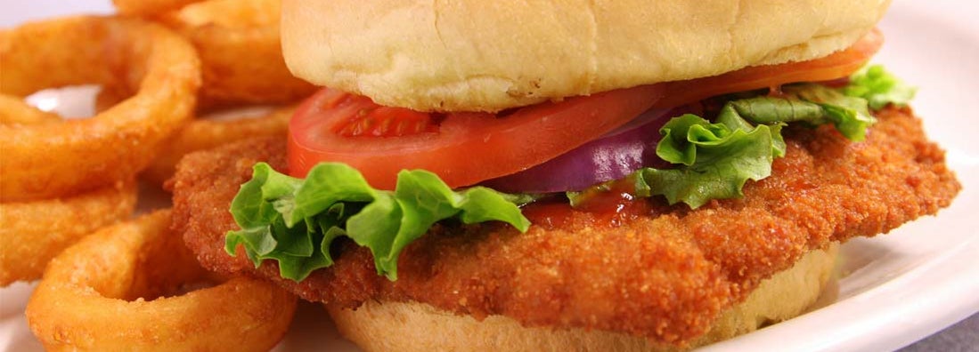 Iowa's Breaded Pork Tenderloin sandwich