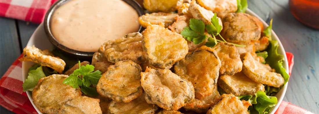 Delicious Battered Fried Pickles