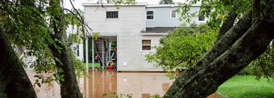 Heavy rainfall has flooded a family out of their rural home in Wisconsin. Find Wisconsin flood insurance.