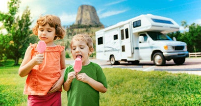 Little Campers on Motorhome Road Trip. What you should know about insurance before hitting the road in your RV. 