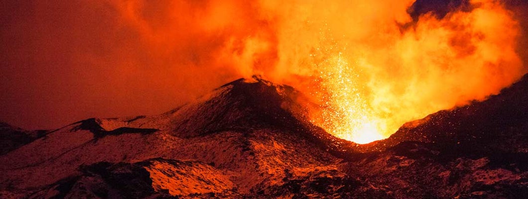 volcanic eruption