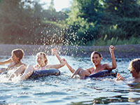 Tubing on the San Marcos River