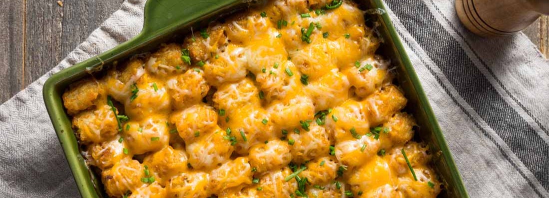 North Carolina Tater Tot Hotdish Casserole