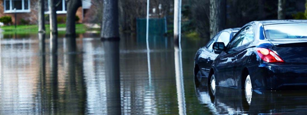 Car insurance steps after a flood