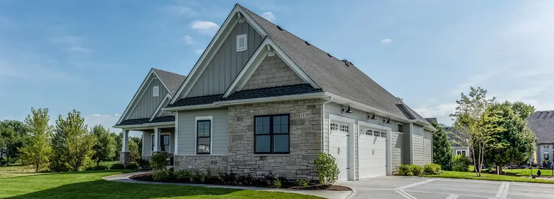 Driveway leading to side entry garage. How to Find the Best Insurance Coverage for your Narberth, Pennsylvania.